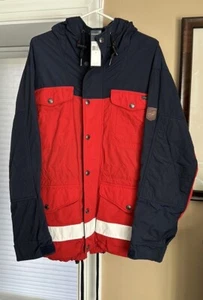 POLO RALPH LAUREN MARINEBLAU WASSERABWEISENDE KAPUZENJACKE Größe Herren M Neu - Bild 1 von 7