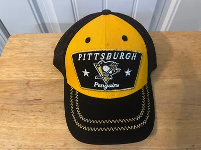 Gorra Pittsburgh Penguins Juvenil Nueva con Etiquetas  Foto 1 de 2