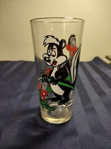 Pepsi 1976 serie da collezione vetro Pepe Le Pee & Daffy Duck 16 oz - Foto 1 di 7