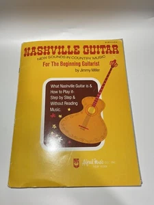 Guitarra Nashville para guitarrista principiante Jimmy Miller libro de partituras de colección - Imagen 1 de 6