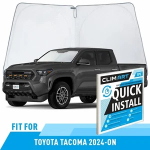 Sun Protector Cover Car Auto Windshield Sun Shade for 2024-2025 Toyota Tacoma - Foto 1 di 8