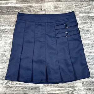 French Toast Girls Size 10 School Uniform Pleated Scooter Skirt Skort Navy Blue - Picture 1 of 7