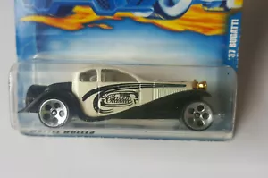 Hot Wheels - '37 Bugatti - 2001 Edition Pearl White New Diecast 163 Double Tampo - Picture 1 of 8
