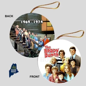 BRADY BUNCH Christmas Ornament - Collectible Vintage Gift 1970s TV Retro - Picture 1 of 1