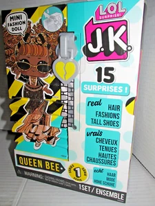 Mini muñeca de moda abeja reina LOL Surprise J.K. 5" con 15 sorpresas NUEVA - Imagen 1 de 2