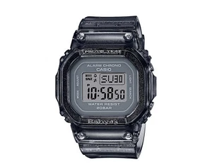 Casio G-Shock Baby-G BGD560 Digital Resin Smoke Black Skeleton Watch BGD560S-8 - Picture 1 of 3
