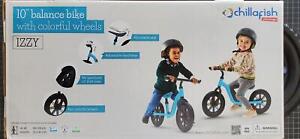 Chillafish Izzy Lightweight Toddler Balance Bike, Blue 18-48 Months Bx Dmg