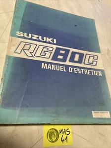 Suzuki RG80C F 1985 RG80 C manuel revue technique moto atelier RG 80 80RG - Imagen 1 de 12