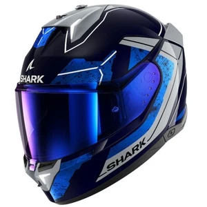 M 58 2025 SHARK SKWAL I3 RHAD BUS LIGHT ACTIVE MOTORCYCLE CRASH HELMET - Picture 1 of 5