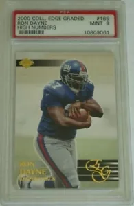 2000 Coll Edge Graded #165 RON DAYNE Rookie New York Giants Graded PSA 9 RC - Picture 1 of 1