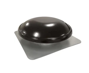 GAF Master Flow 1000 CFM Black Power Roof Mount Attic Fan 18ERV04BLBG - Picture 1 of 5