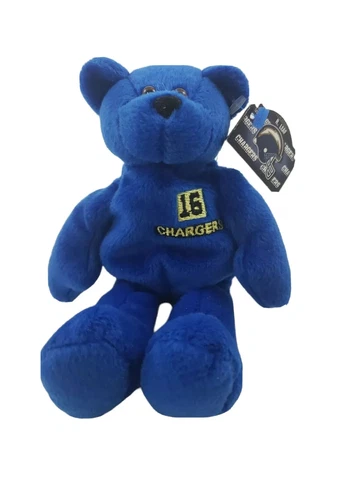 NFL Edition "Ryan Leaf" San Diego Chargers Premium Pro Bear Plushy w/ Tag Cover