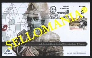 2019 HERNAN CORTES MEXICO FOUNDING FUNDACION VERACRUZ 5312 SPD FDC TC22558 - Foto 1 di 1