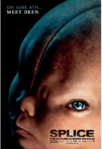 SPLICE great original 27x40 Double sided movie poster - Picture 1 of 1