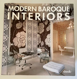 Modern Baroque Interiors Hardcover Book Dust Jacket by Daab Media Design Photos - Imagen 1 de 11