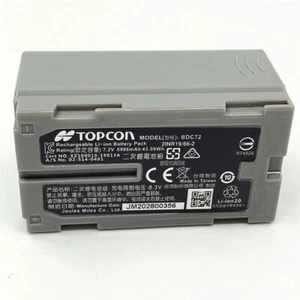 Li-ion Battery BDC72 For Topcon GM-52 Total Station 7.2V 5986mAh BDC72 battery - Picture 1 of 5