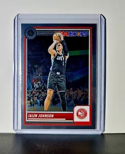 Jalen Johnson 2023-24 Panini Premium Stock NBA Hoops #119 Card Atlanta Hawks - Bild 1 von 2