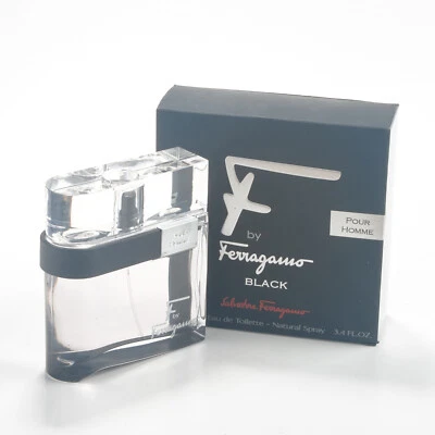 F by Ferragamo Black EdT 3,4 OZ 100 ml spray para hombre Colonia Salvatore Foto 1 de 3