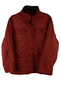 BARBOUR Utility Polarquilt Red Jacket size Uk 16 Womens Full Zip Quilted Utility - Picture 1 of 11
