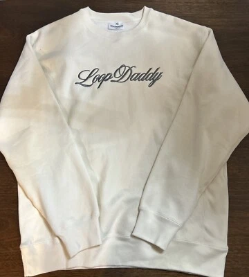 Sudadera Marc Rebillet Loop Daddy Cuello Redondo XL Off White Foto 1 de 4