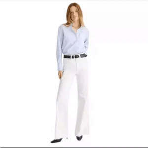 NWT J.Crew ‘96 Slim Wide White Jeans in Women's Size 27 - $148 - Picture 1 of 10