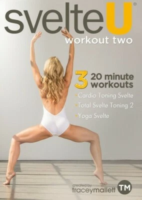 Tracey Mallett Svelte U Workout Two DVD Cardio Tonificante Workout - Immagine 1 di 2