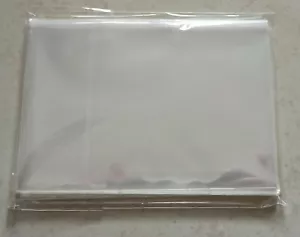 100 bustine tasche morbide trasparenti per cartoline banconote santini 10,5x15,5 - Zdjęcie 1 z 9