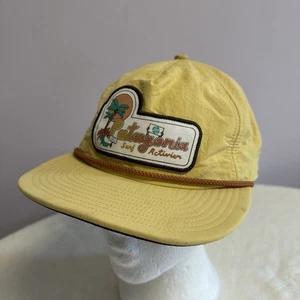 Patagonia Waterfarer Surf Activism Baseball Cap Hat Yellow. One Size Fits Most - Picture 1 of 11