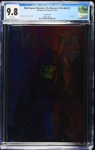 Mark Spears The Monster & The Wolf #1 CGC 9.8 1:250 Holofoil Blind Bag In Hand - Bild 1 von 2