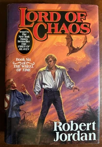 Lord of Chaos by Robert Jordan NF First Edition First Printing 1st/1st HCDJ - Picture 1 of 4