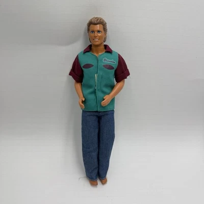 Muñeca Ken vintage rediseñada en 90210 Fashions Brandon Peach Pit Foto 1 de 4