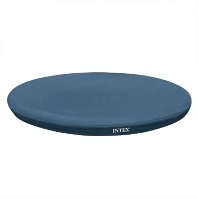 Intex 13' Easy Set Above Ground Rope Tie PVC Vinyl Pool Cover (Open Box) - Image 1 of 4
