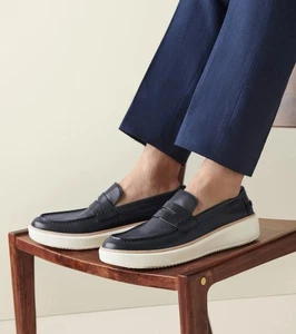 Cole Haan Herren GrandPro Topspin Halbschuhe Schuhe Größe 8M Blau Leder - Bild 1 von 10