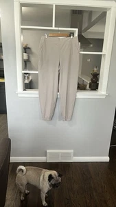 NWT All In Motion Women’s Lined Woven Pockets UPF 50 Jogger Beige Size XL - Picture 1 of 8