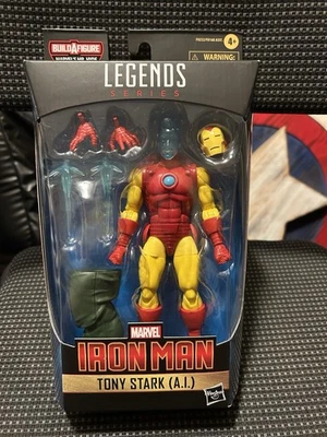 Leyendas Marvel Tony Stark (A.I.) Figura de acción Iron Man 6" - Hasbro, nueva Foto 1 de 2