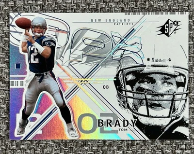 2002 SPx #6 Tom Brady - Image 1 of 2