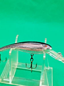 BAUMWOLLCORDELL, SILBER/SCHWARZ WALLY DIVER, IDEAL FÜR ZANDER. - Bild 1 von 6