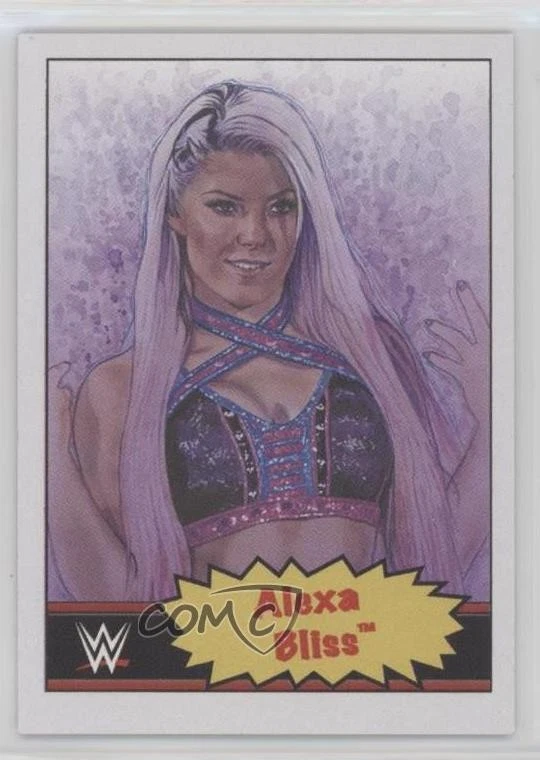 2021 Topps WWE Living Set /1601 Alexa Bliss #24 - Image 1 of 2