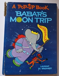 Barbar's Moon Trip   A Pop-up Book   Laurent de Brunhoff   Random House - Picture 1 of 22