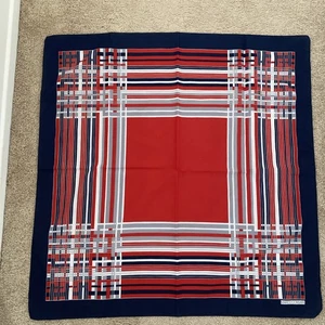 Vintage Marco Corsari Schal rot weiß blau 30 cm - Bild 1 von 4