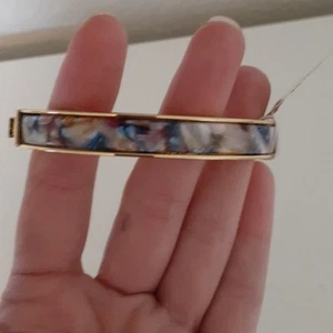J. Crew Multi-Color Aquarell Gold Armreif Armband NEU - Bild 1 von 7