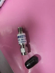 MIDWEST MIKROWELLE 263-3DB 3DB DÄMPFUNGSGLIED DC-18 GHZ - Bild 1 von 7
