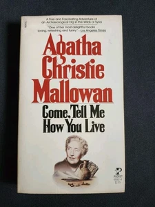 Come Tell me How you Live Agatha Christie Mallowan personal Journal 1977 Pocket - Imagen 1 de 3