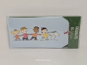 Peanuts Snoopy 16 Weihnachtsgeschenkanhänger Weihnachten Charlie Brown To From - Bild 1 von 5