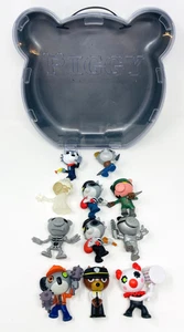 Konvolut 11 Schweinchen Figuren mit Tragetasche Aufbewahrungskoffer Phat Mojo - Bild 1 von 9