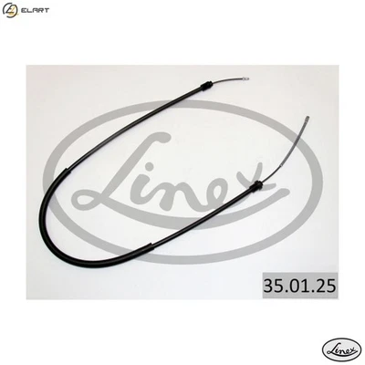 CABLE PULL PARKING BRAKE 35.01.25 FOR RENAULT CLIO/II/Mk/MIO LUTECIA 1.1L 4cyl - Image 1 of 4