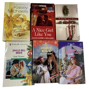 Loy of 6 Silhouette Special Edition Romance Christmas Yours Truly Random Mix - Imagen 1 de 11