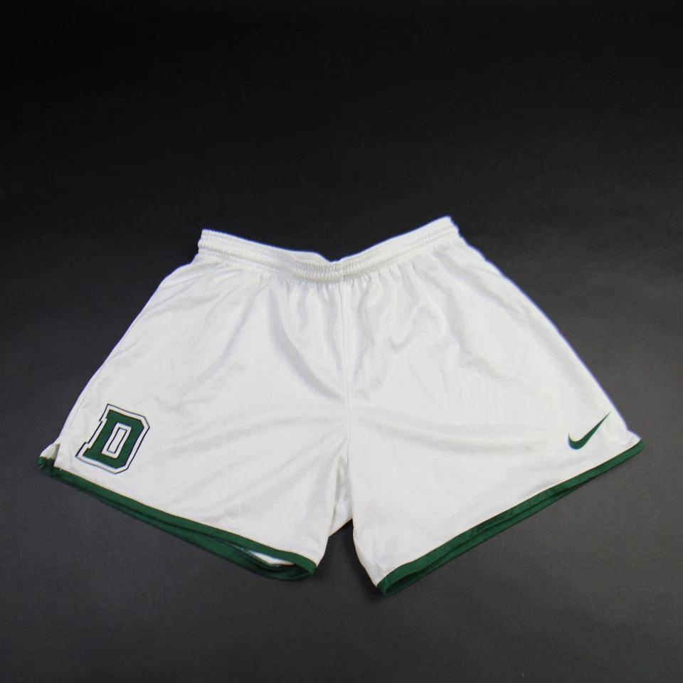 Pantalones Cortos Atléticos Nike Verde Grande Para Mujer Blanco/Verde Oscuro Usados Foto 1 de 1