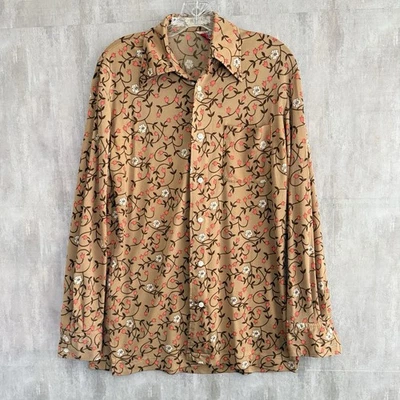 Camisa de colección Hanae Mori para Bergdorf Goodman tienda para hombre grande hecha en Japón años 70 Foto 1 de 4