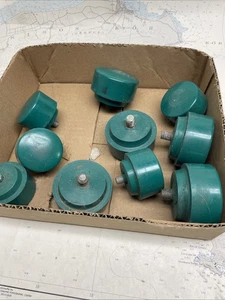 assorted Non Marring hammer faces. lot of 10. 2.5” and 3” Lixie Style. - Picture 1 of 2